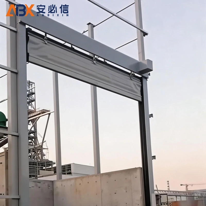 包头PVC堆积门
